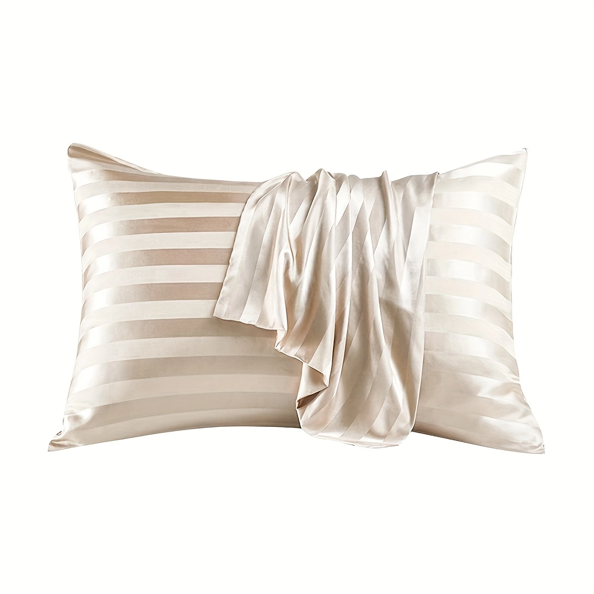 Striped Satin Pillowcase Set - Image 9