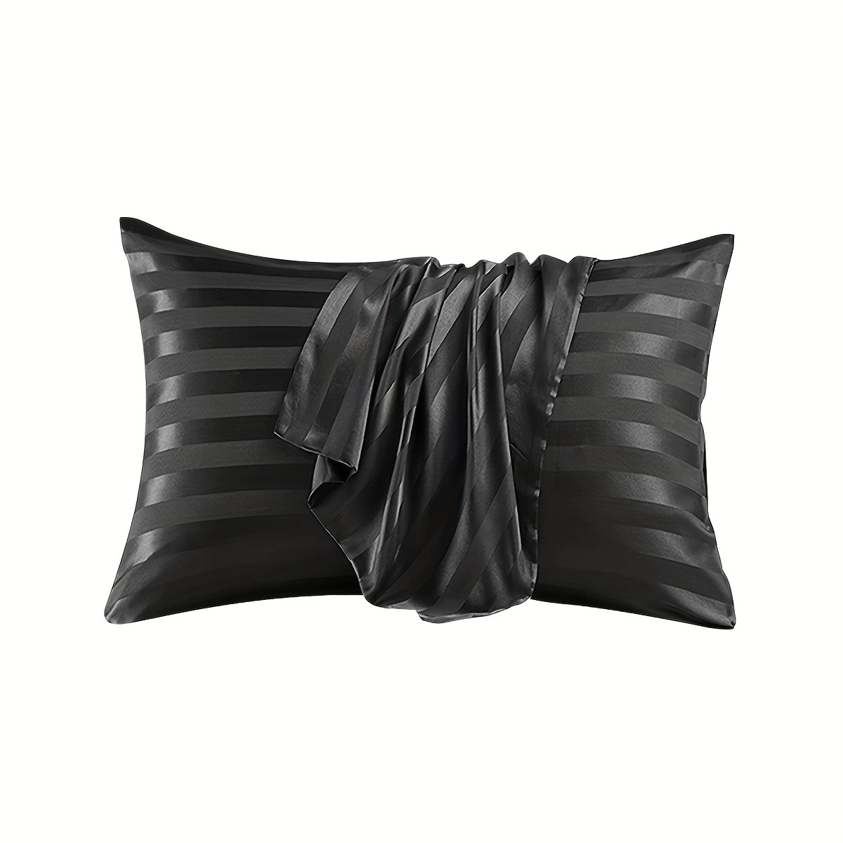 Striped Satin Pillowcase Set - Image 7