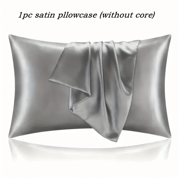 Zipper Satin Cooling Pillowcase