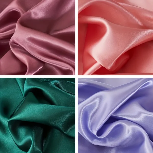 Elastic Satin Pillowcase Set