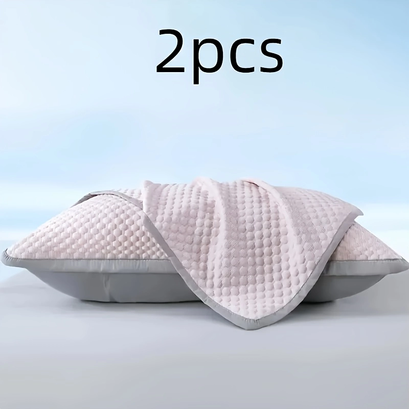 Textured Cooling Pillowcase Set - Image 5