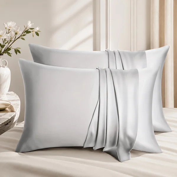 22 Momme Silk-Blend Pillowcase Pair