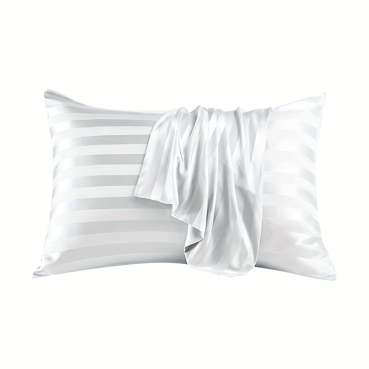 Striped Satin Pillowcase Set - Image 6