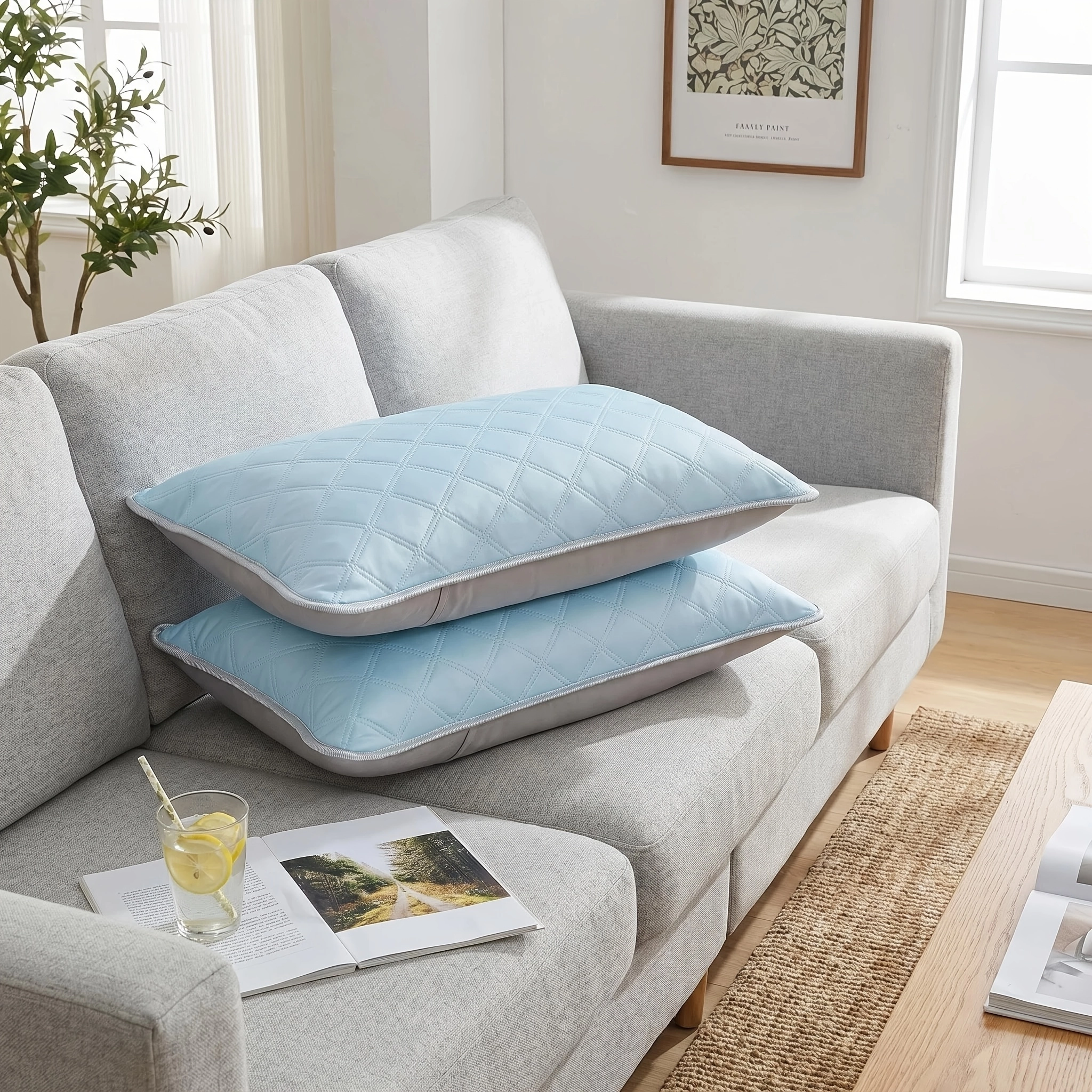 Sanded Cool-Touch Pillowcase Set - Image 8