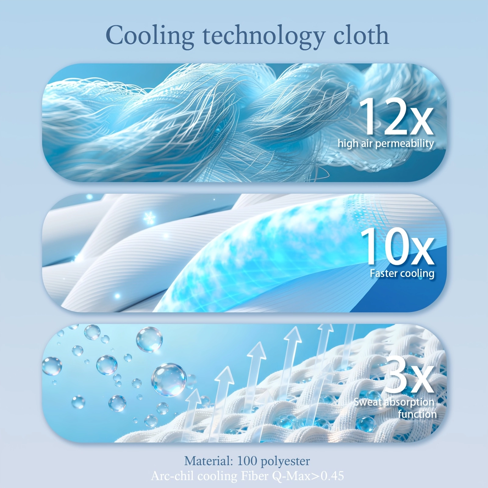 Cloud Pattern Cooling Blanket - Image 6