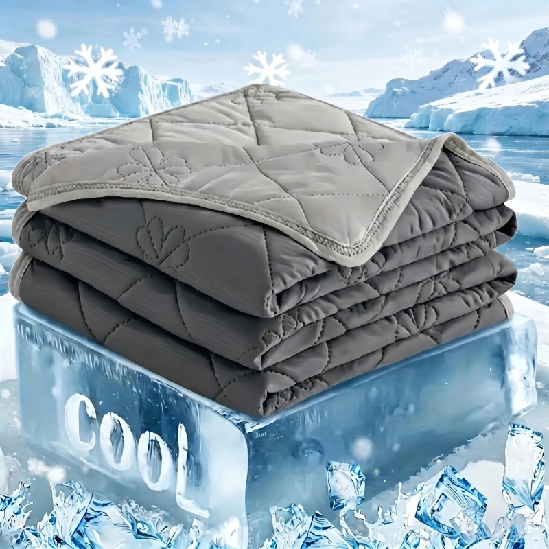 Plaid Cooling Quilt Blanket - Image 11