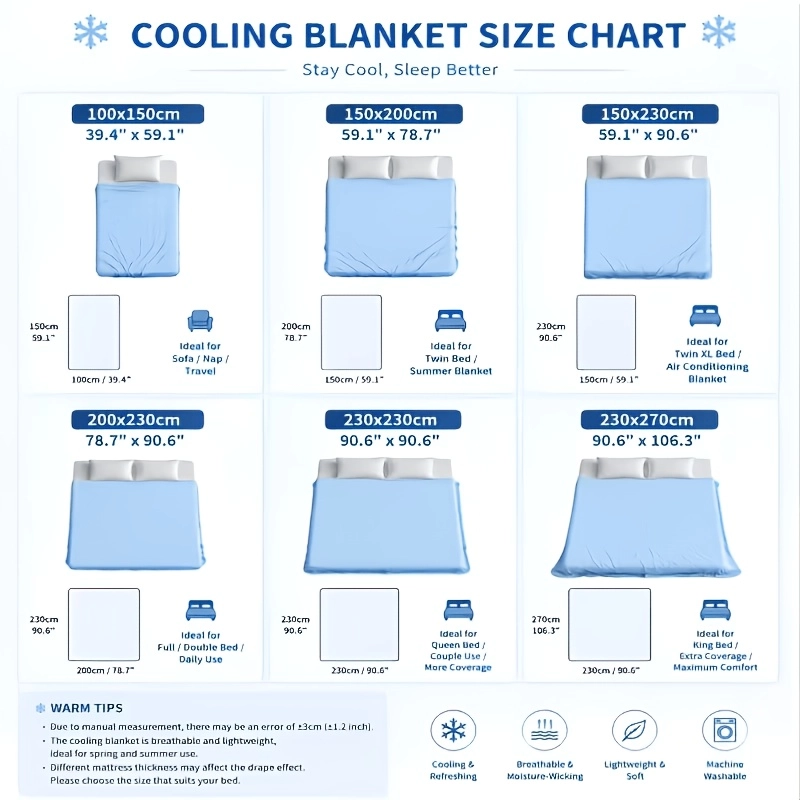 Checkered Cooling Summer Blanket - Image 6