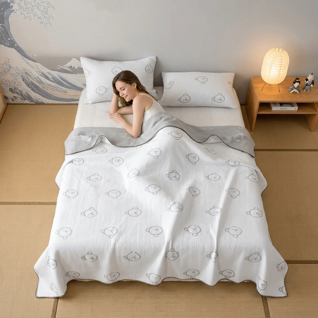 Flower Quilted Summer Comforter - Image 3