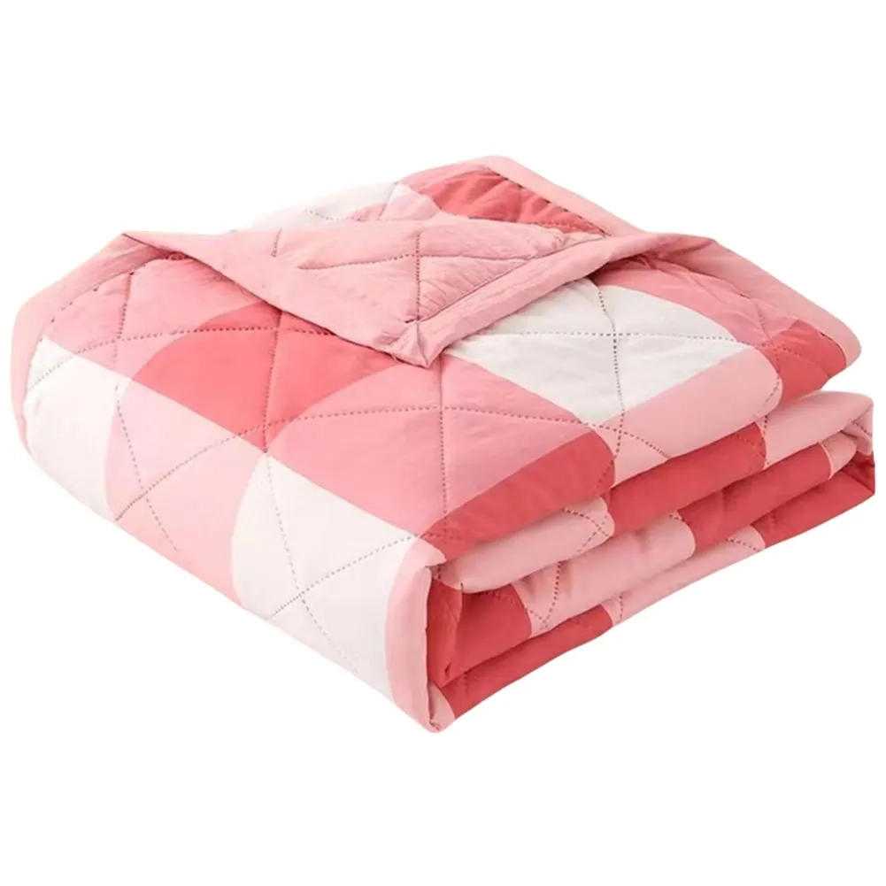Plaid Cooling Summer Blanket - Image 8