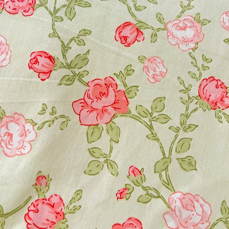 Botanical Cotton Duvet Cover Sheet Set - Image 4