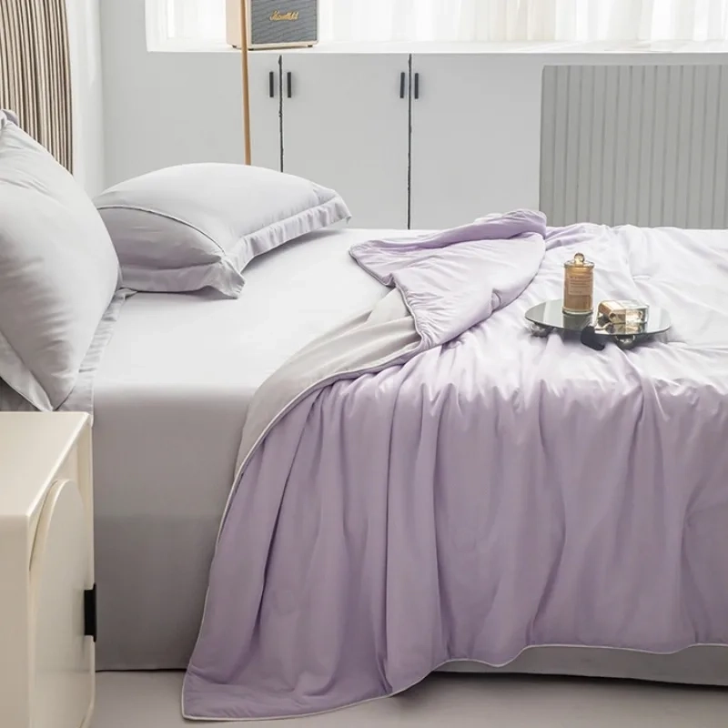 Light Purple Cool-Touch Quilt - Image 4