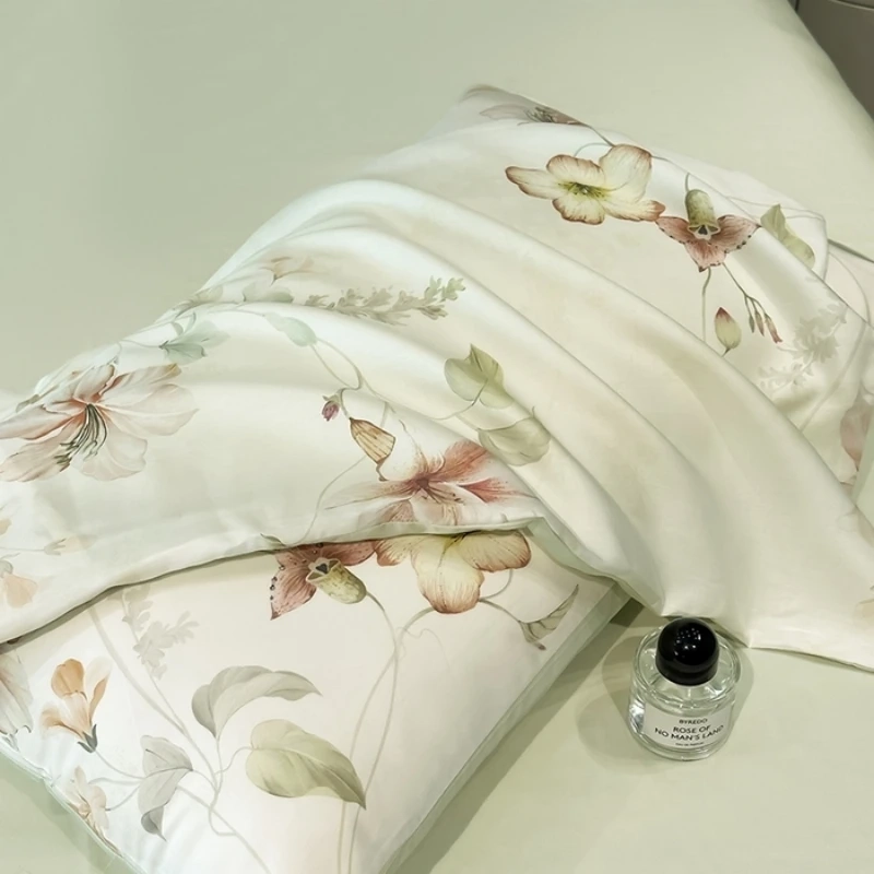 Vintage Bamboo Floral Sheet Set - Image 5