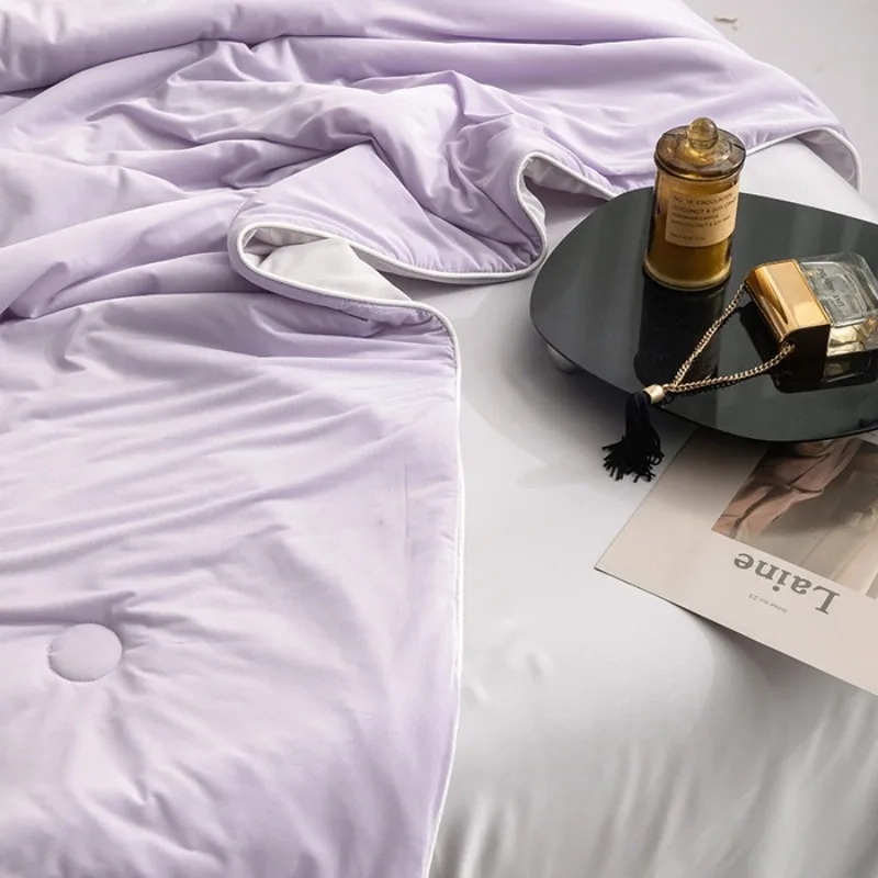 Light Purple Cool-Touch Quilt - Image 6