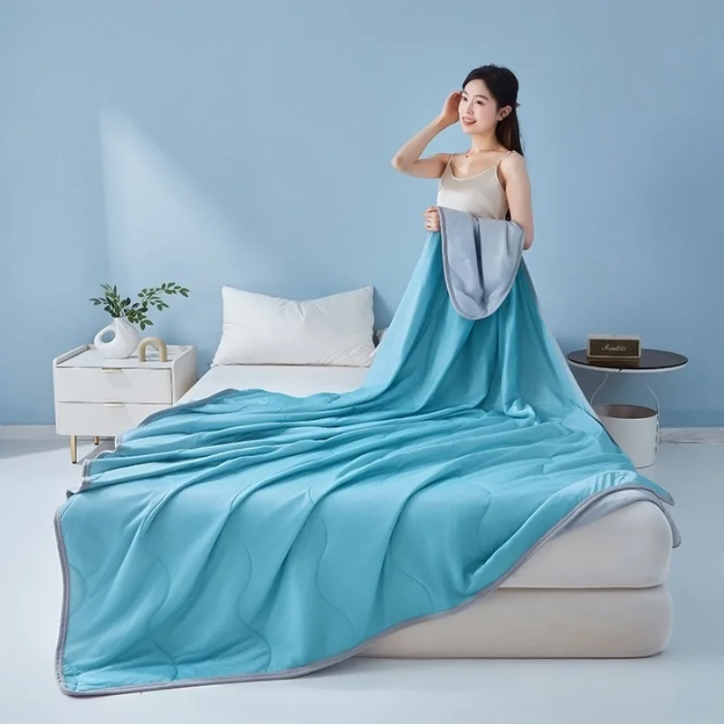 Wave Grid Cool Summer Quilt - Image 3