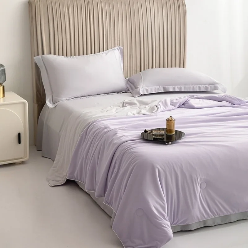 Light Purple Cool-Touch Quilt - Image 2