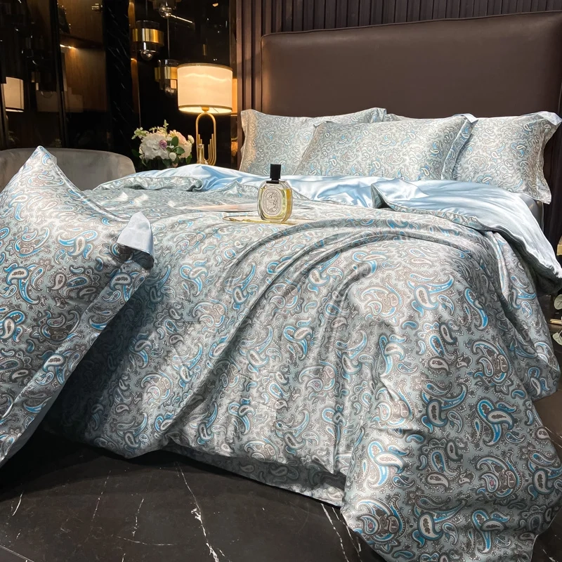Floral Silk Blend Sheet Set - Image 16