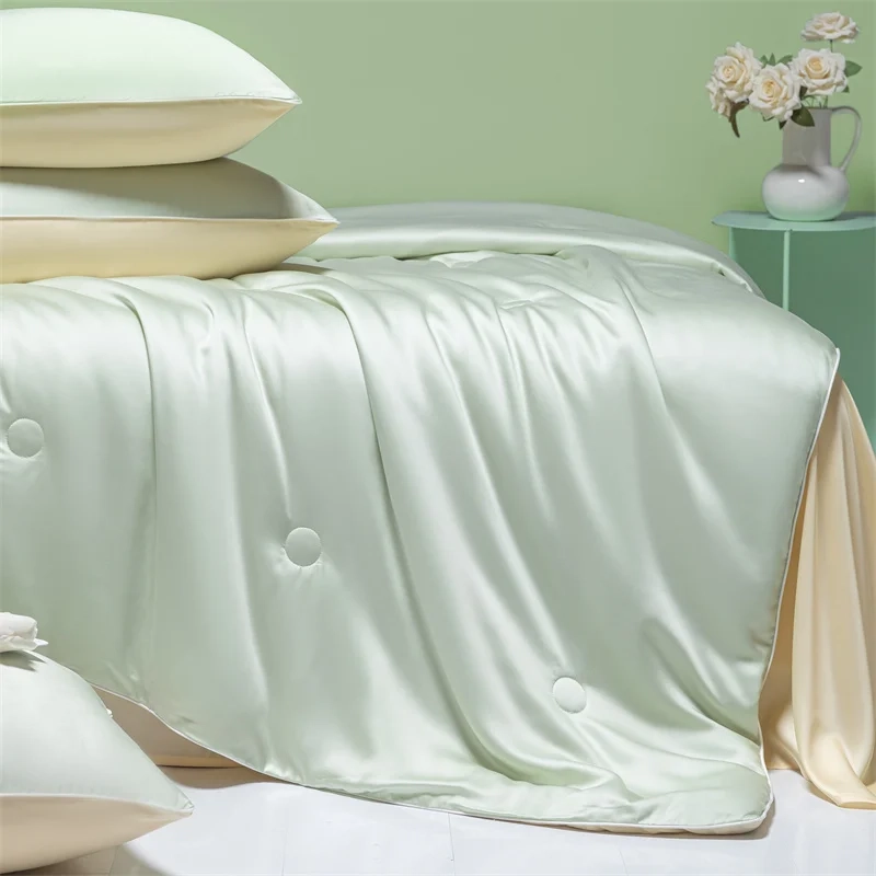 Washed Ice Silk Summer Comforter - Image 2