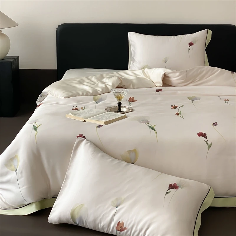 Printed Lyocell Bamboo Sheet Set - Image 10