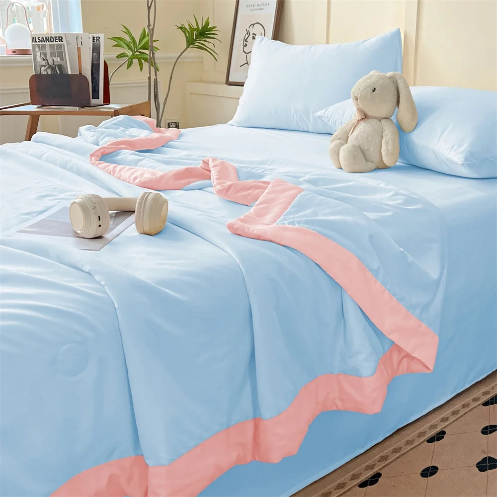 Patchwork Cool-Touch Summer Quilt - Image 5