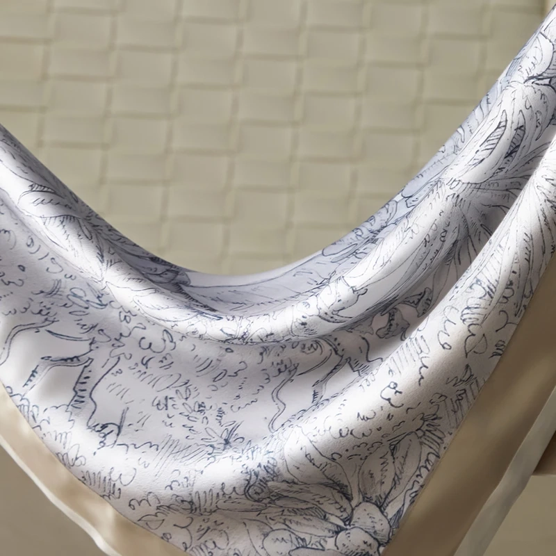 Colorblock Floral Lyocell Sheet Set - Image 6