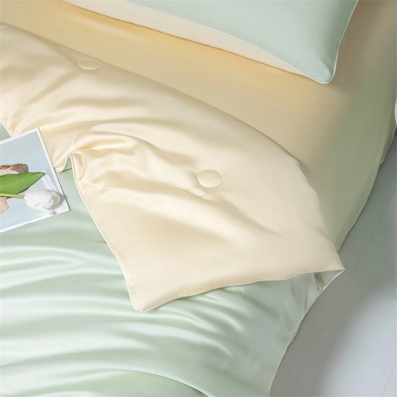 Washed Ice Silk Summer Comforter - Image 3