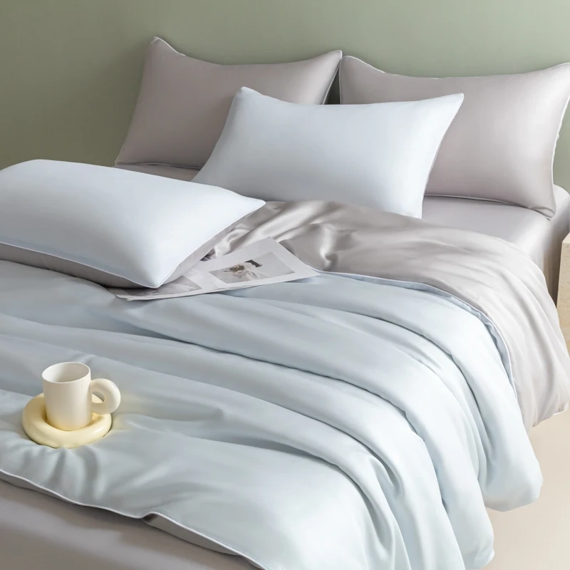Washed Ice Silk Sheet Set - Image 7