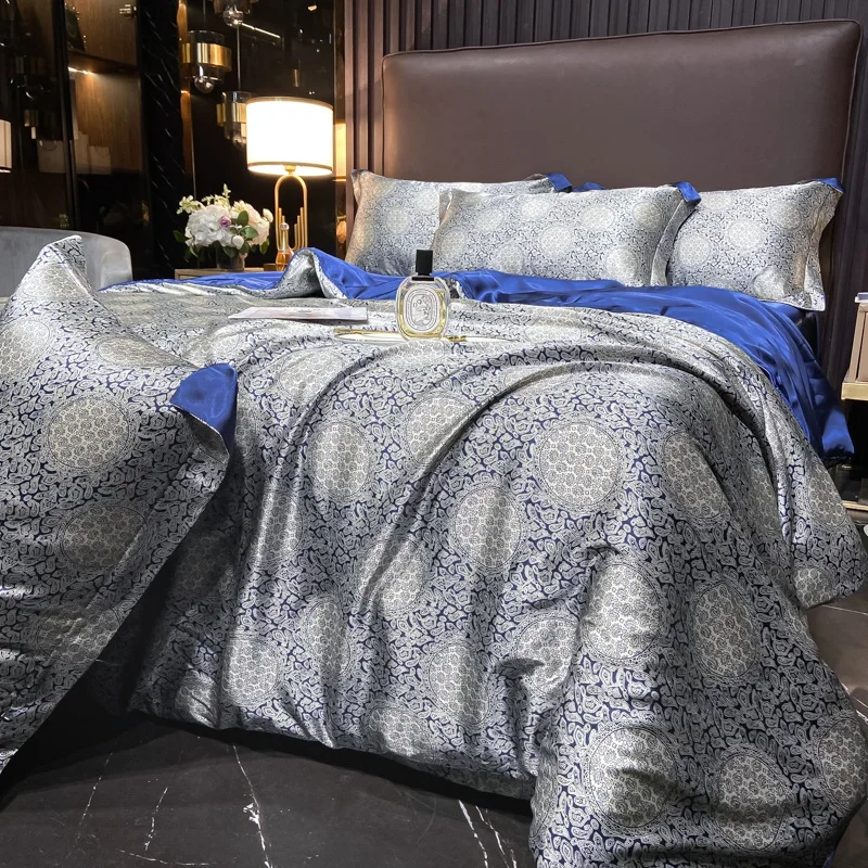 Floral Silk Blend Sheet Set - Image 11