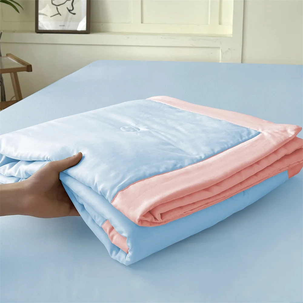 Patchwork Cool-Touch Summer Quilt - Image 2