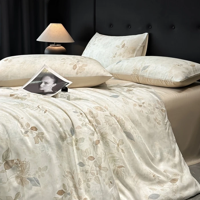 Vintage Bamboo Floral Sheet Set - Image 10