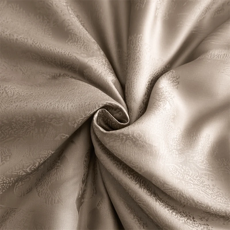 Jacquard Lyocell Duvet Cover Sheet Set - Image 4