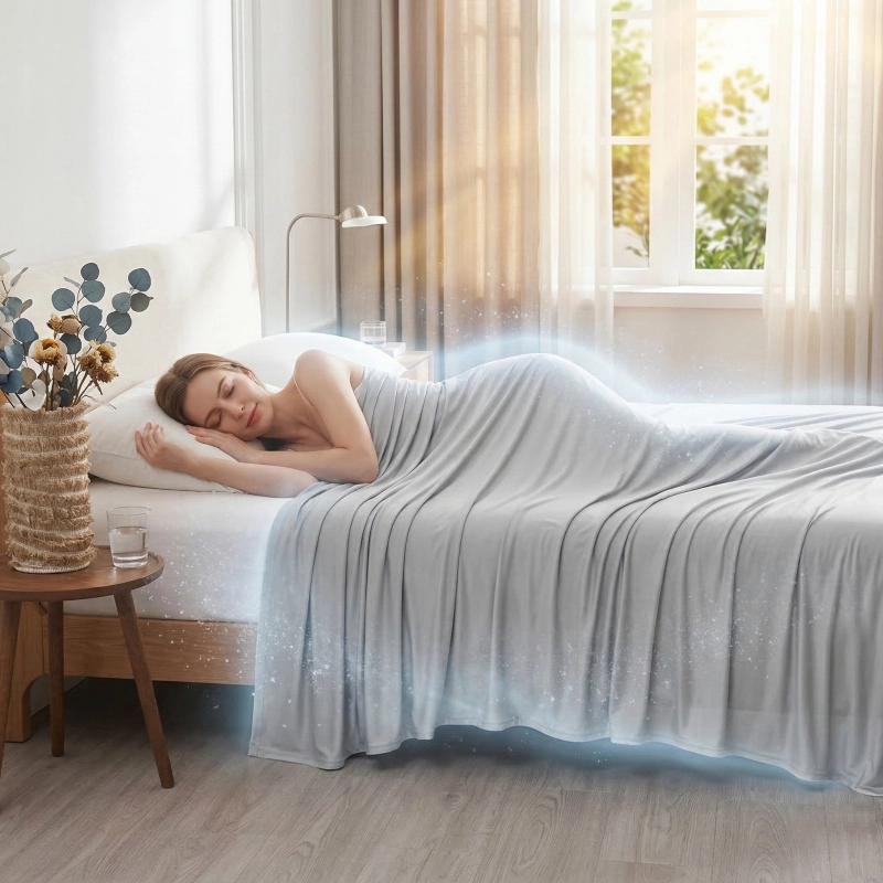 Lightweight Cool-Touch Summer Blanket