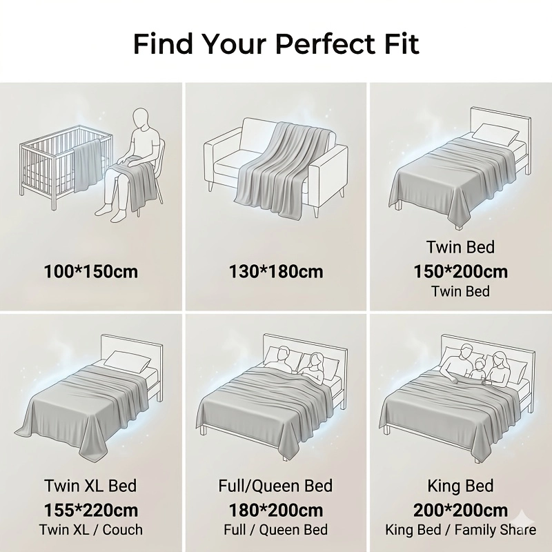 Lightweight Cool-Touch Summer Blanket - Image 4