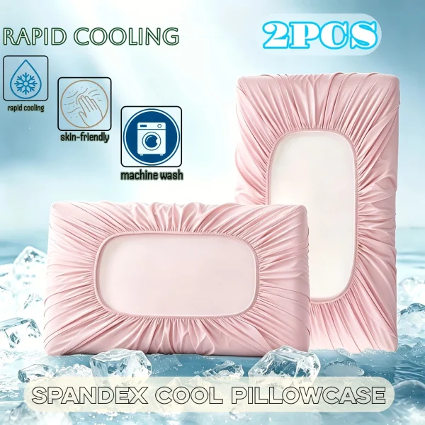 Stretch Cooling Pillowcase Set