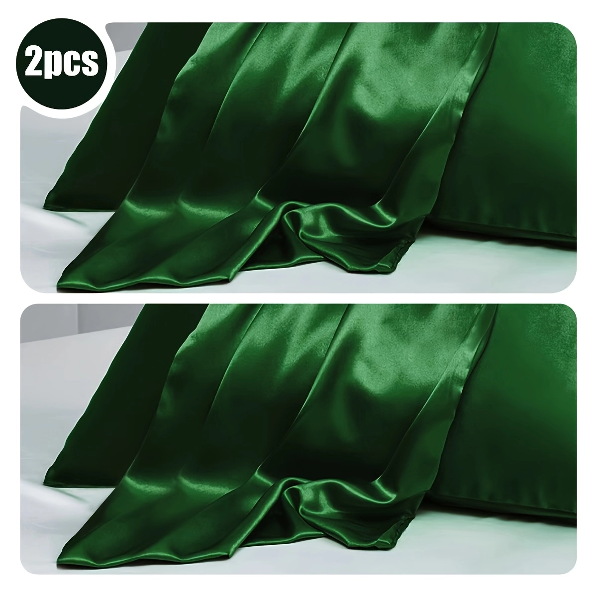 Satin Cooling Pillowcase Set - Image 13