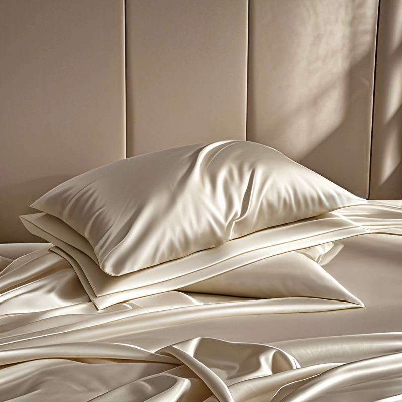 22 Momme Silk-Blend Pillowcase Pair - Image 9
