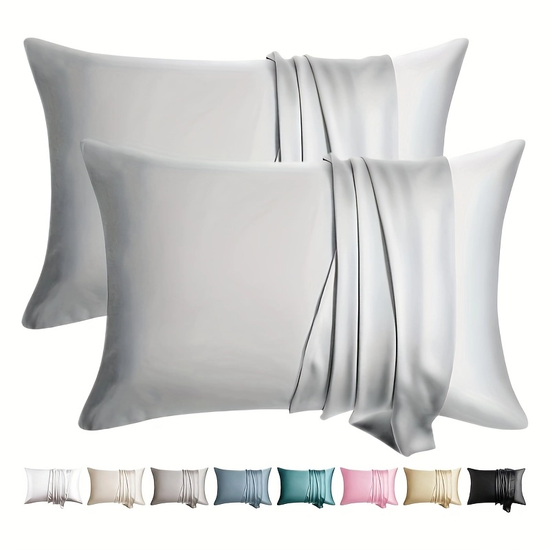 22 Momme Silk-Blend Pillowcase Pair - Image 3
