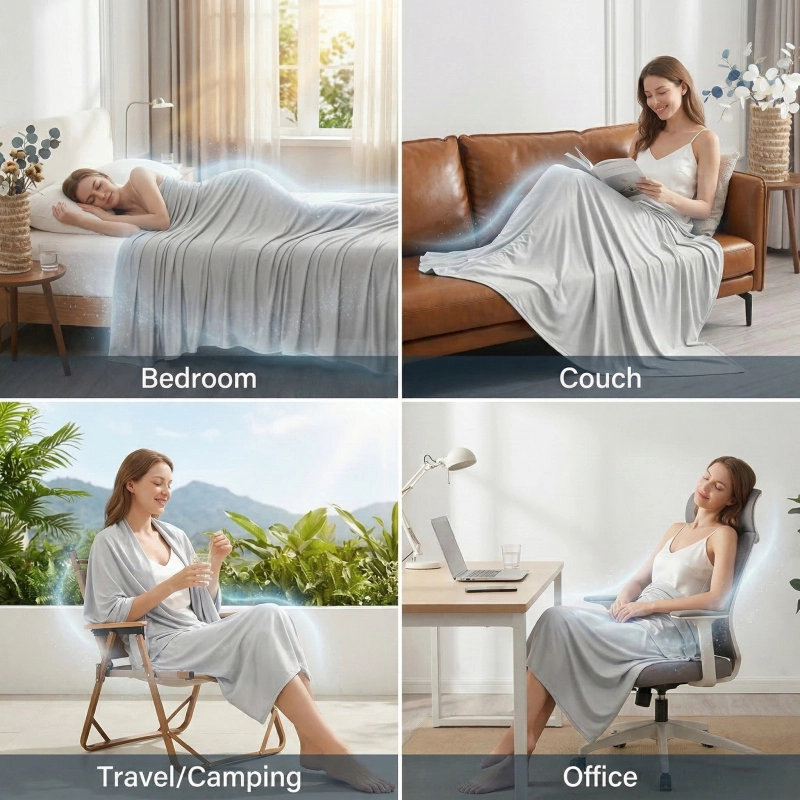 Lightweight Cool-Touch Summer Blanket - Image 10