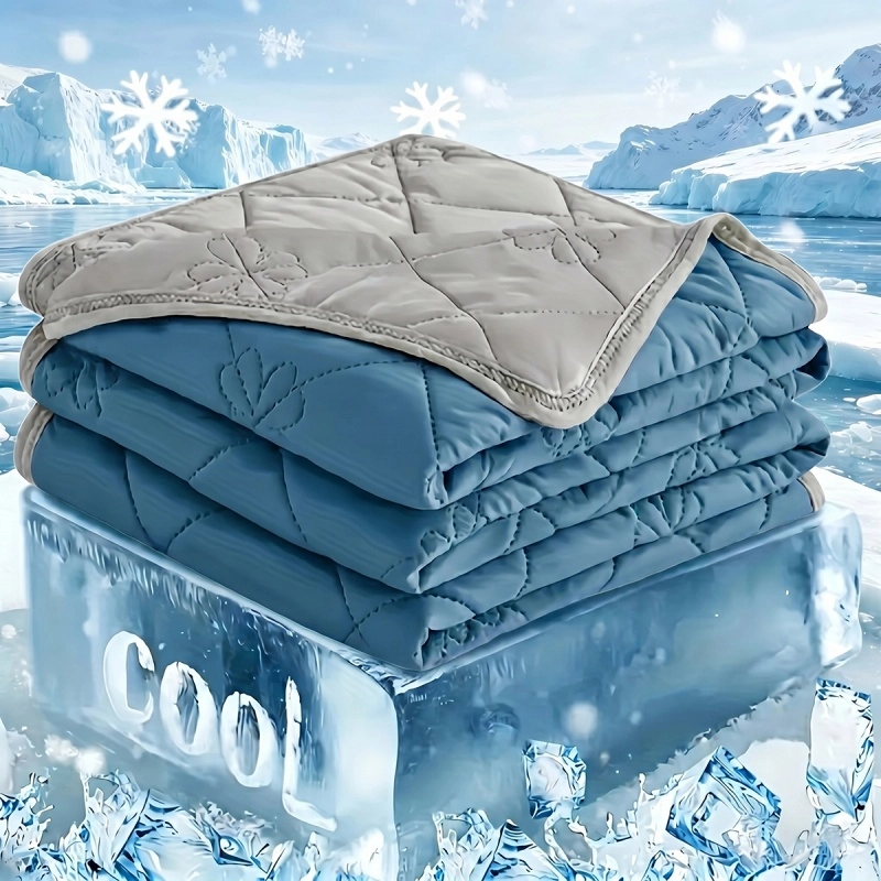 Plaid Cooling Quilt Blanket - Image 10