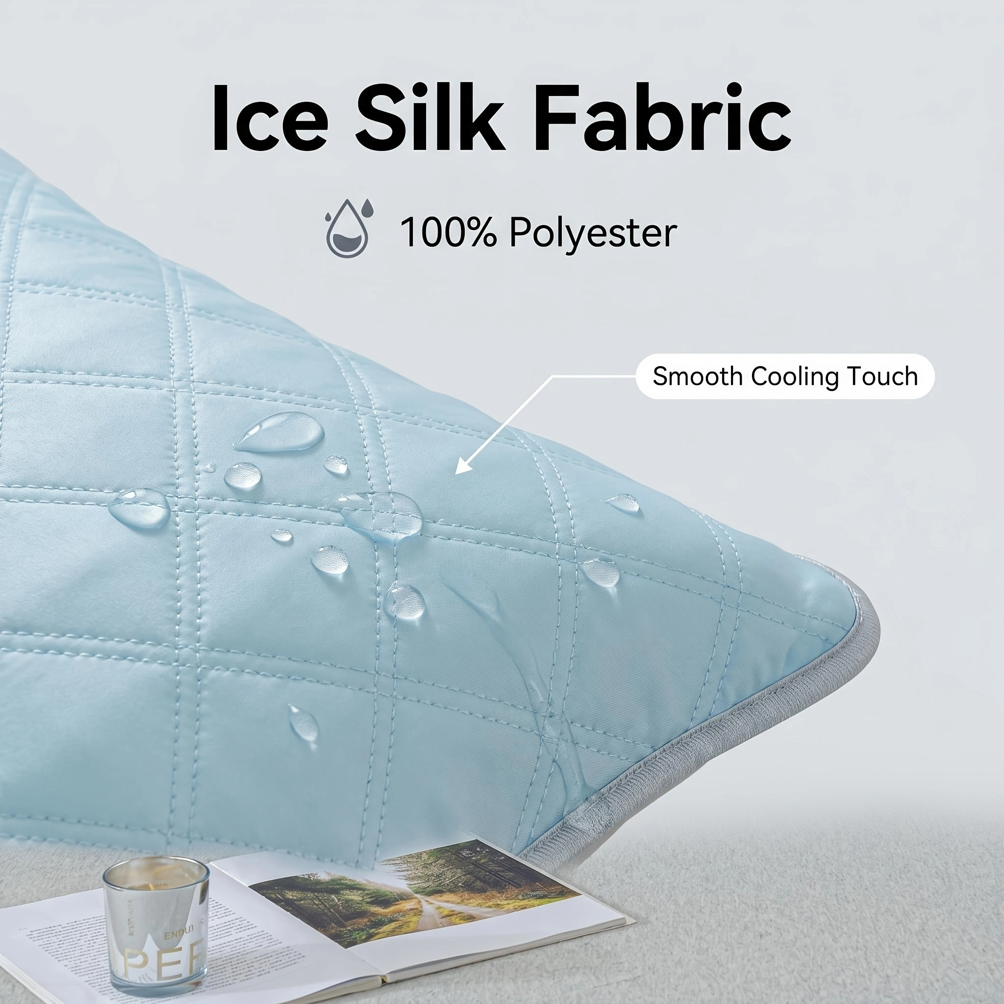Sanded Cool-Touch Pillowcase Set - Image 9