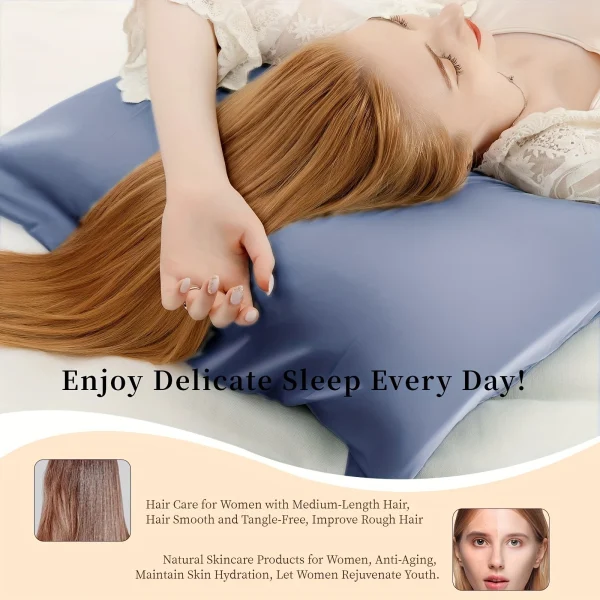 Silk-Blend Satin Pillowcase