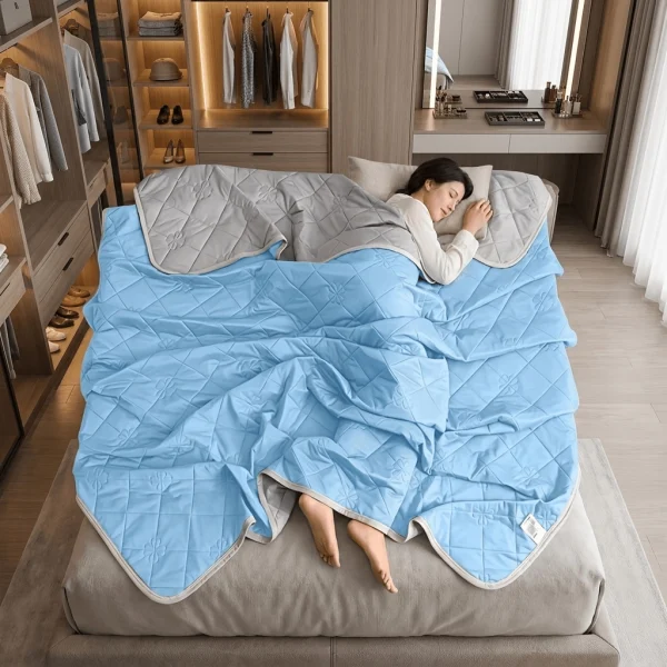 Paisley Cooling Comforter Blanket