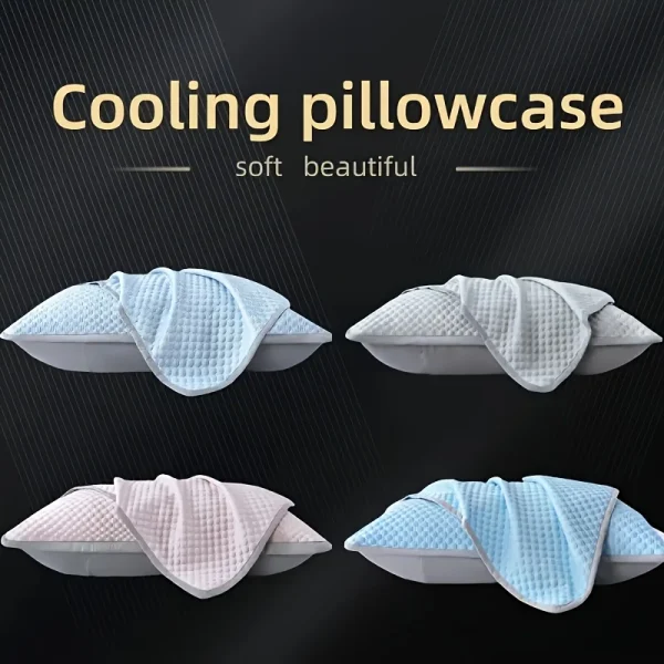 Textured Cooling Pillowcase Set
