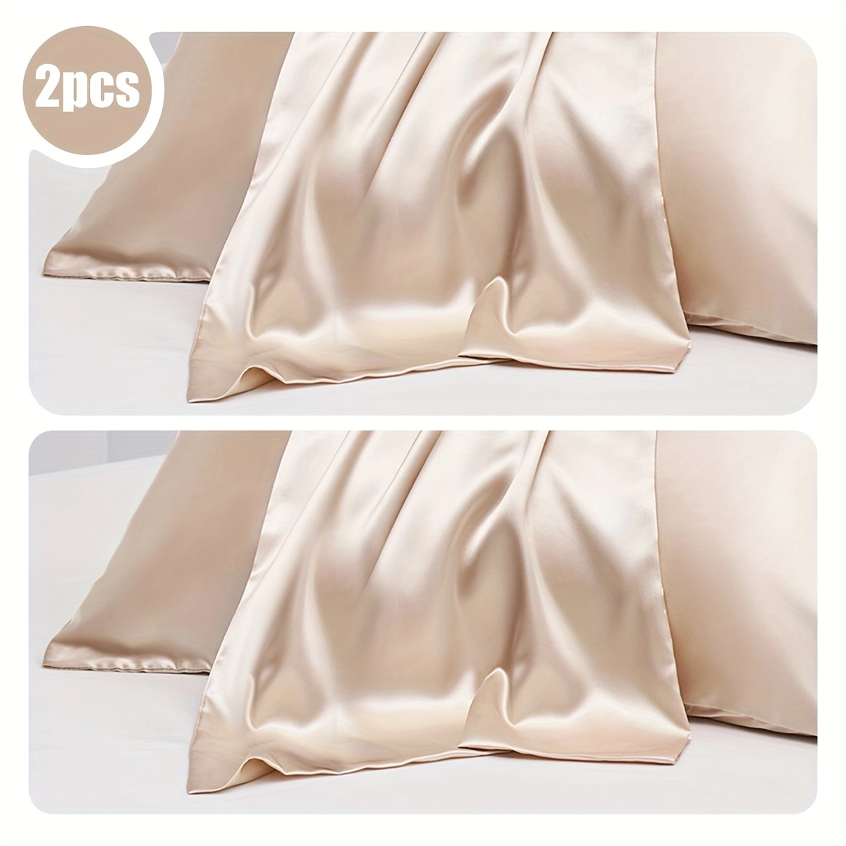 Satin Cooling Pillowcase Set - Image 17