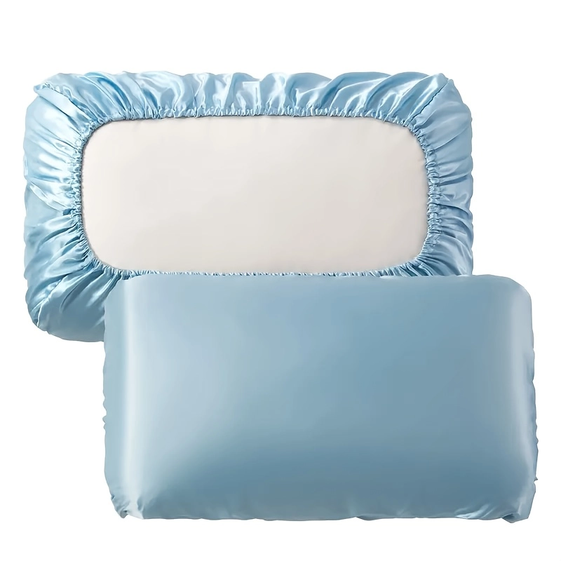 Elastic Satin Pillowcase Set - Image 4